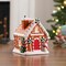 Mr. Christmas Mr. Christmas LED Brown Ceramic Gingerbread House Christmas Village 7 in. 10903AC - alternate 2